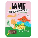 Lardons végétaux natures, La Vie (2 x 75 g)