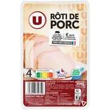 Rôti de porc, U (x 4, 160 g)