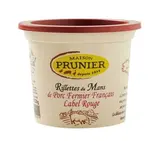 Rillettes du Mans Label Rouge pur porc fermier, Maison Prunier (220 g)