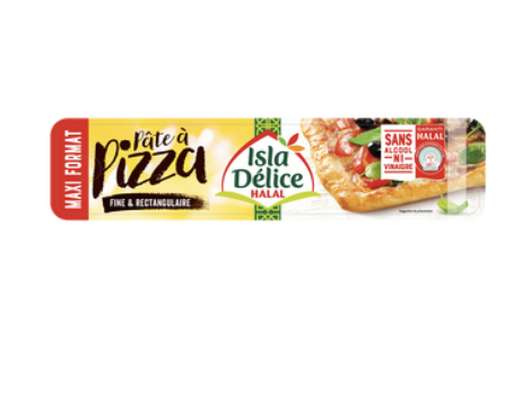 Pate à pizza fine et rectangulaire, Isla Délice (385 g)