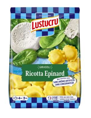 Girasoli ricotta et épinard, Lustucru (250 g)