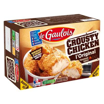 Crousty chicken original, Le Gaulois (400 g)