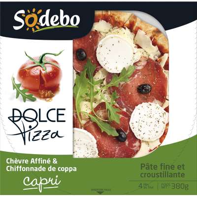 Pizza "Dolce" Capri, Sodebo (380 g)
