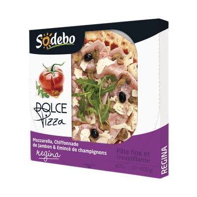 Pizza "Dolce" Regina, Sodebo (400 g)