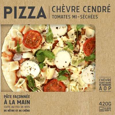 Pizza chèvre cendré tomates mi-séchées (420 g)