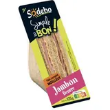 Sandwich jambon beurre, Sodebo (125 g)