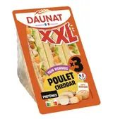 Sandwich viennois poulet cheddar XXL, Daunat   (230 g)