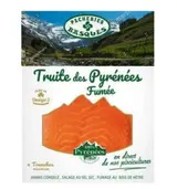 Truite fumée des pyrenées, Pêcheries Basques (120 g)