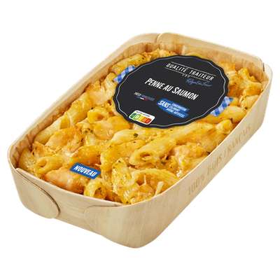 Penne au saumon, (300 g)