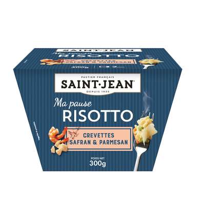 Risotto crevettes safran et parmesan, Saint Jean (300 g)