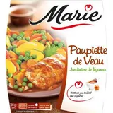 Paupiette de veau jardinière de légumes, Marie (300 g)