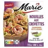 Nouilles crevettes champignons et petits légumes, Marie (280 g)
