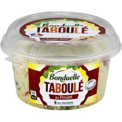 Taboulé au poulet rôti, Bonduelle (180 g)