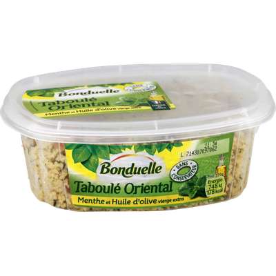 Taboulé à la menthe et à l'huile d'olive extra vierge, Bonduelle (300 g)