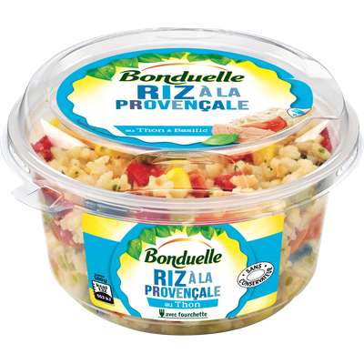 Riz à la Provençale au thon et basilic, Bonduelle (180 g)