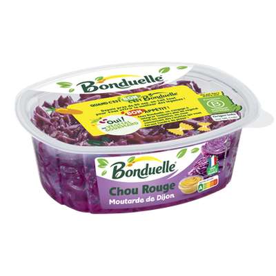 Chou Rouge à la moutarde de Dijon, Bonduelle (300 g)