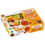 Champêtre poulet rôti emmental et mimolette, Daunat  (320 g)