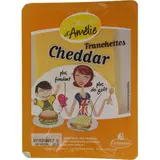Cheddar en tranches pasteurisé, Les délices d'Amélie (200 g)