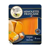 Mimolette française tendre & fruitée au lait pasteurisé 24% de MG, Isigny Sainte Mère (150 g)