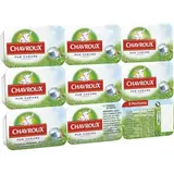 Fromage au lait de chèvre en portions, Chavroux (9 x 18 g)