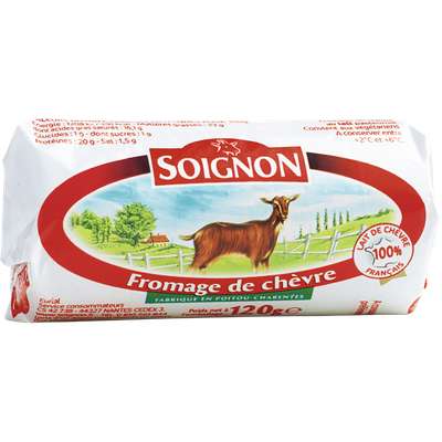 Bûche de chèvre, Soignon (120 g)