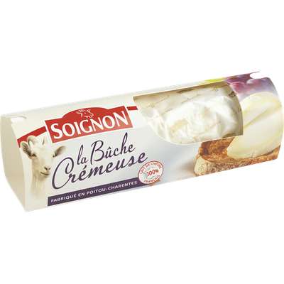 Bûche de chèvre Crémeuse, Soignon (180 g)