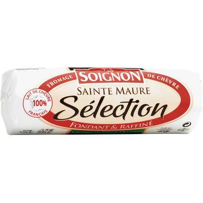 Bûche de chèvre Sainte Maure Sélection, Soignon (200 g)