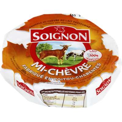 Mi-Chèvre au lait pasteurisé, Soignon (180 g)