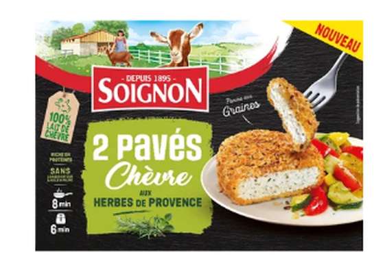 Pavés de chèvre aux herbes de Provence, Soignon (2 x 90 g)