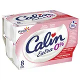 Fromage blanc Calin nature 0% de MG, Yoplait (8 x 100 g)