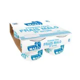 Fromage frais nature 20% de MG, Malo (4 x 100 g)