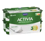 Yaourt au bifidus nature, Activia (16 x 125 g)