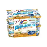 Yaourt nature sucré au lait entier, Yoplait (12 x 125 g)