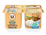 Yaourt nature sucré au sucre de canne, U (4 x 125 g)