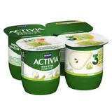 Yaourt au bifidus à la poire, Activia (4 x 125 g)