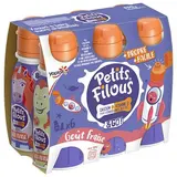 Petits Filous yaourt à boire aromatisé à la fraise, Yoplait (6 x 100 g)