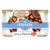 Yaourt à la crème de marron, La Fermière (2 x 160 g)
