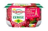 Dessert végétal Cerise, Sojasun (4 x 100 g)