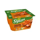 Crémeux Soja au Caramel pointe de sel, Sojasun (4 x 100 g)