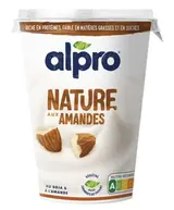 Brassé nature aux amandes à base de soja, Alpro (500 g)