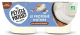 Dessert végétal protéiné nature au lait de coco BIO, Les Petites Pousses (2 x 100 g)