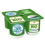 Yaourt nature BIO, Les 300 laitiers BIO (4 x 110 g)
