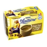 Petit Pot de Crème au Café, La Laitière (4 x 100 g)