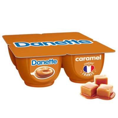 Danette caramel (4 x 125 g)