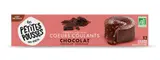 Fondants au chocolat végétal BIO, Les Petites Pousses (x 2, 160 g)