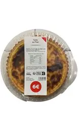 Tarte au flan, (500 g)