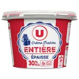 Crème fraîche épaisse entière 30% MG, U (450 g)