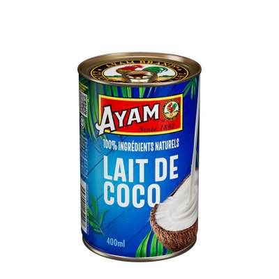 Lait de coco 100% naturel, AYAM (40 cl)
