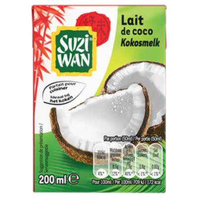 Lait de coco, Suzi Wan (20 cl)
