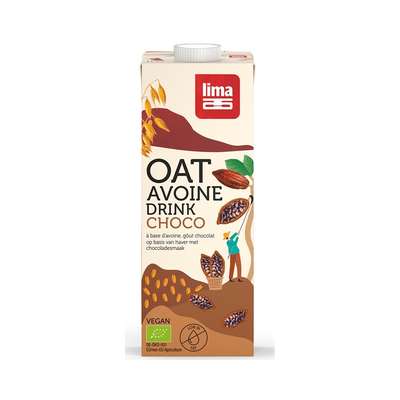Lait d'avoine au chocolat BIO, Lima (1 L)